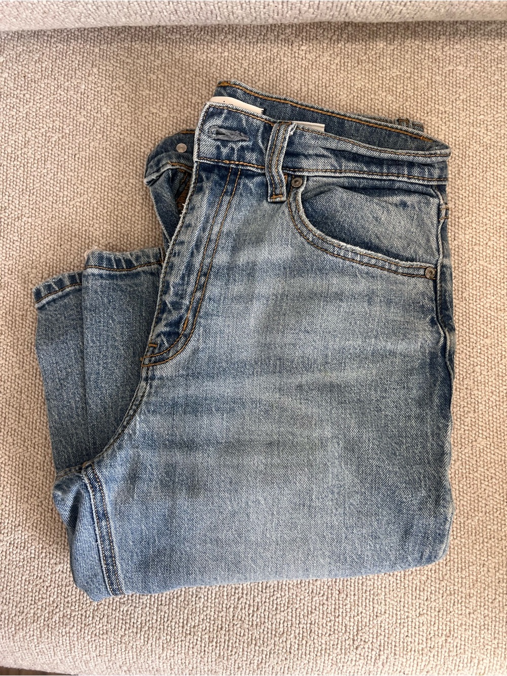 Woman Light Blue Denim Jeans